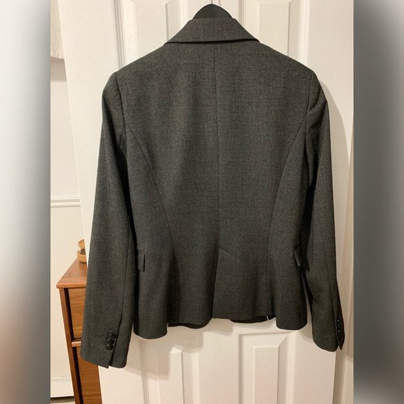 Zara Dark Gray Tailored Blazer - Picture 4 of 7